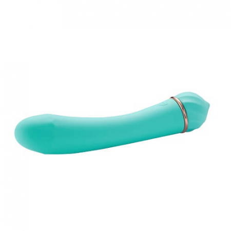 Mina Vibrator clasic din silicon moale 19.5cm verde [9]
