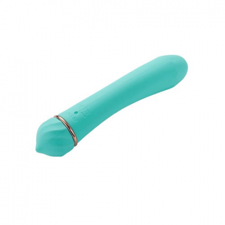 Mina Vibrator clasic din silicon moale 19.5cm verde [8]