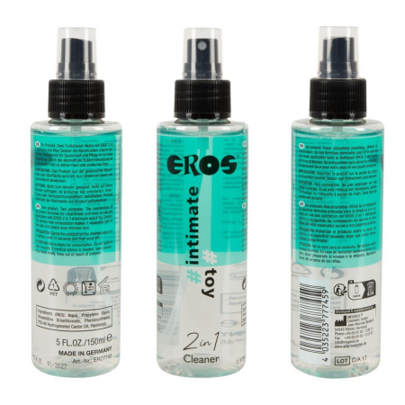 ESENTIALE - Spray pentru curatarea jucariilor erotice, Eros, 150 ml