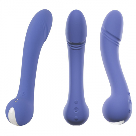 Bagheta - Vibrator cu Stimulare Punct G 10 moduri de Vibratie Mov