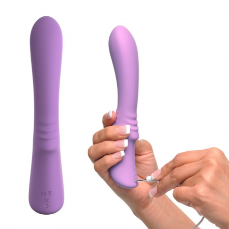 Vibrator Flexibil din Silicon Mov [1]