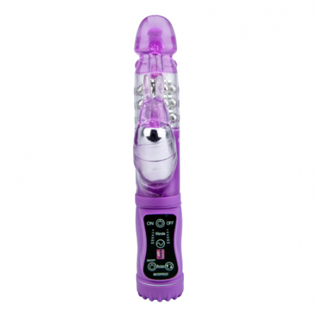 Vibrator iepuras 6 viteze impermeabil Mov [4]
