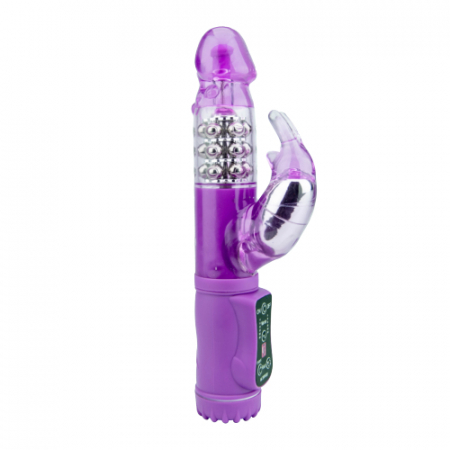 Vibrator iepuras 6 viteze impermeabil Mov [2]
