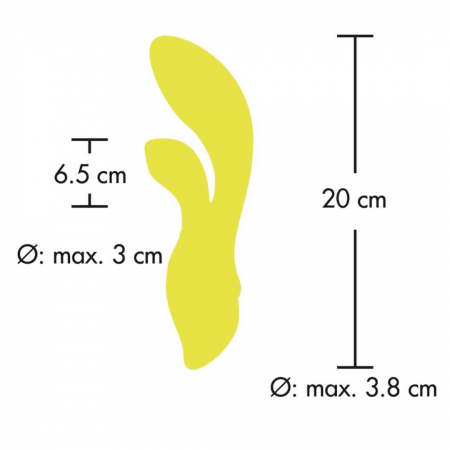 Vibrator Iepuras Silicon 7 Moduri Vibratie [2]