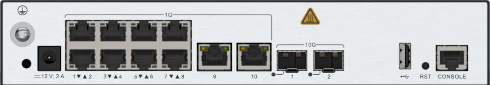ACCESS CONTROLLER AC6508 10P GB, 2P SFP+ [1]