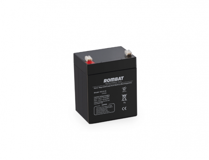 ACUMULATOR STATIONAR 5Ah/12V TERMINAL F2 [1]