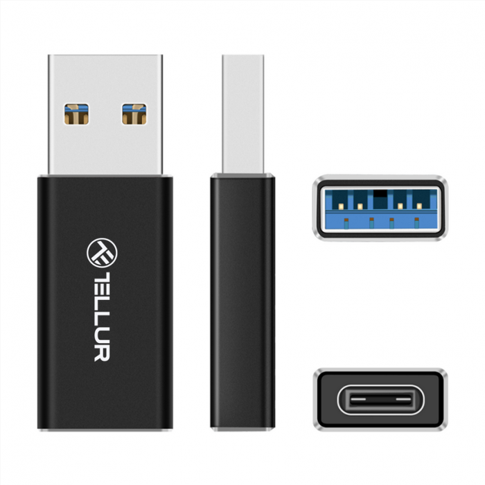 Adaptor Tellur USB-A la USB-C [1]