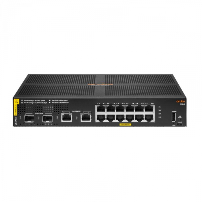 ARUBA 6100 12G CL4 2SFP+ 139W SWCH [1]