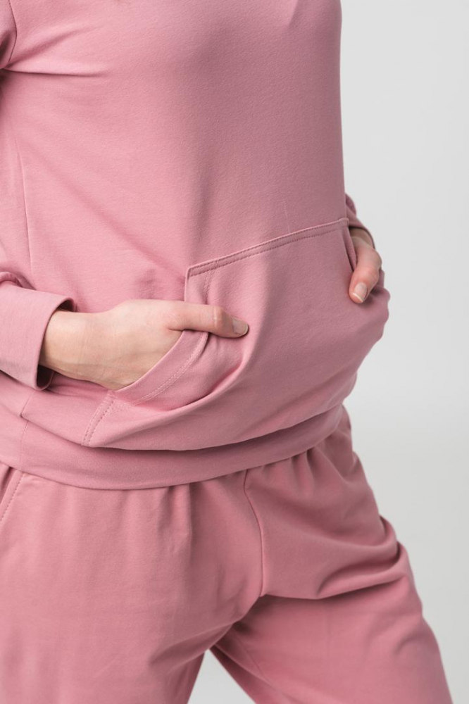 BLUZA COTON CASUAL FEMEI PINK-L [7]