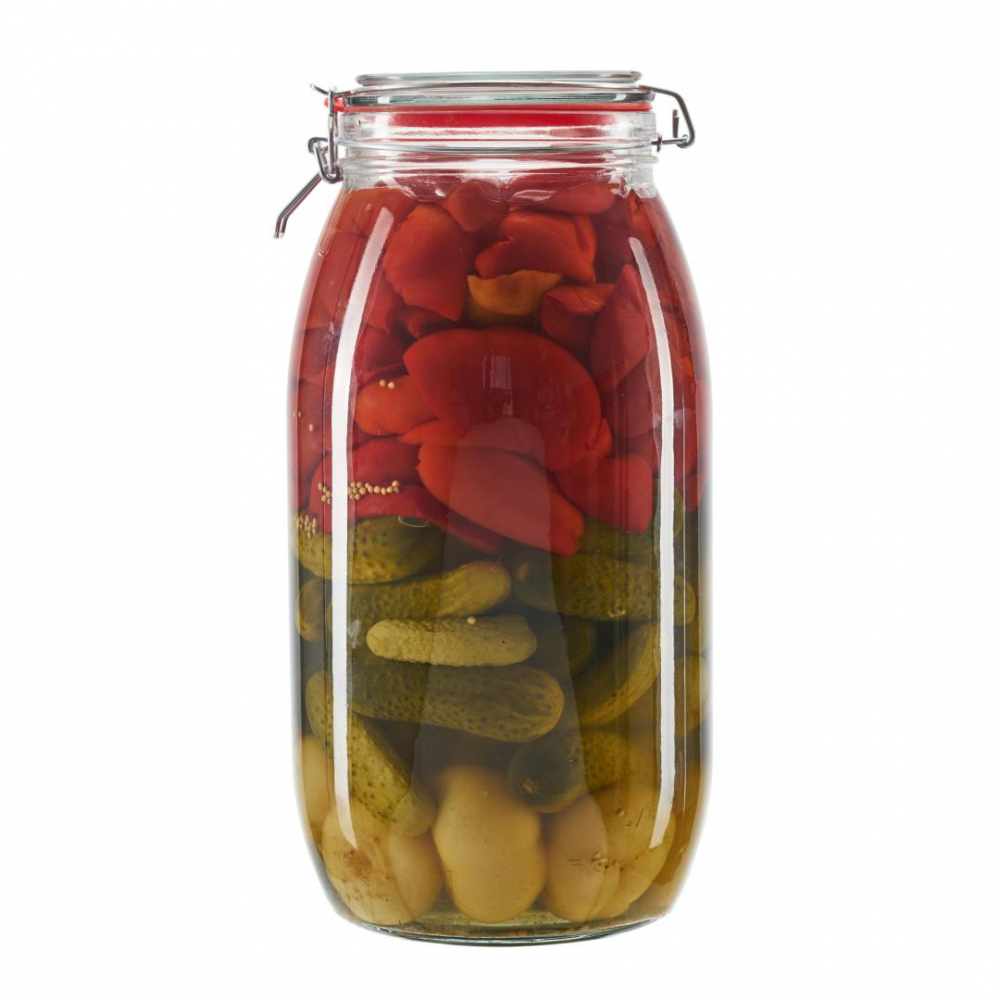 BORCAN DEPOZITARE STICLA CU CAPAC,5 L [2]