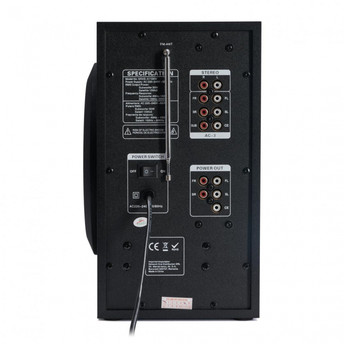 BOXA 5.1 SERIOUX SOUNDRISE SRXS-51105W [4]