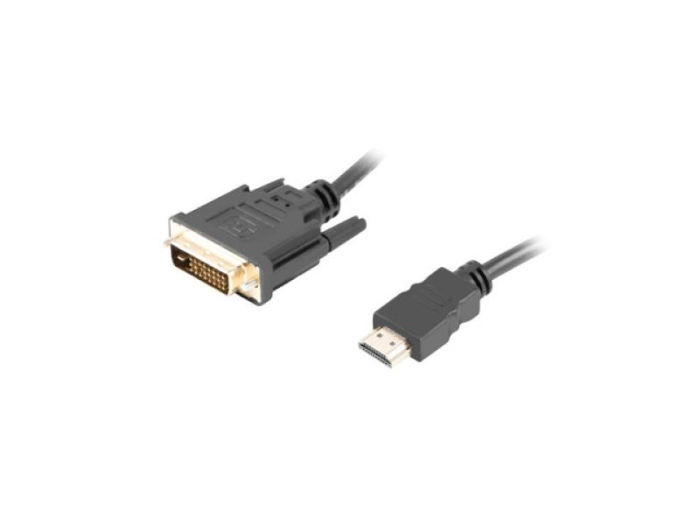 Cablu HDMI DVI-D 1,8 m negru Dual Link [1]