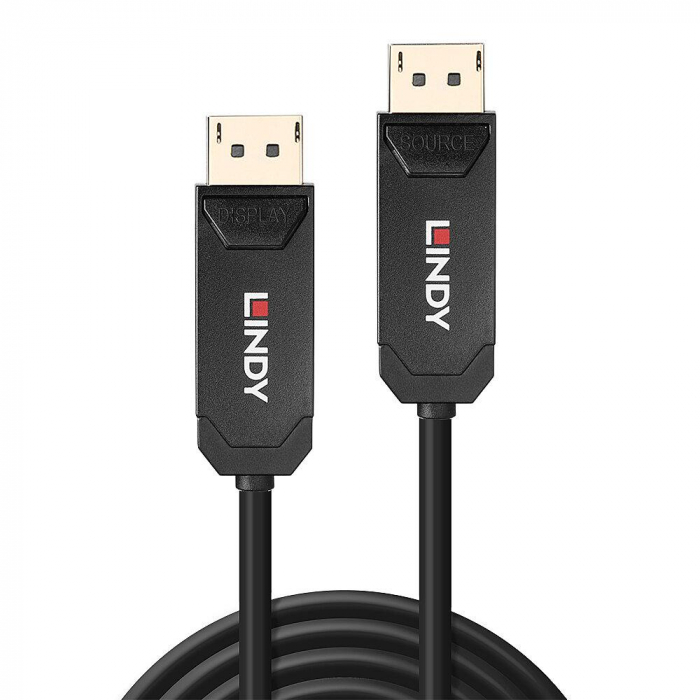 Cablu Lindy 50m DisplayPor, fibra optica [2]