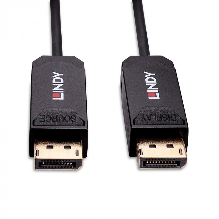 Cablu Lindy 50m DisplayPor, fibra optica [1]
