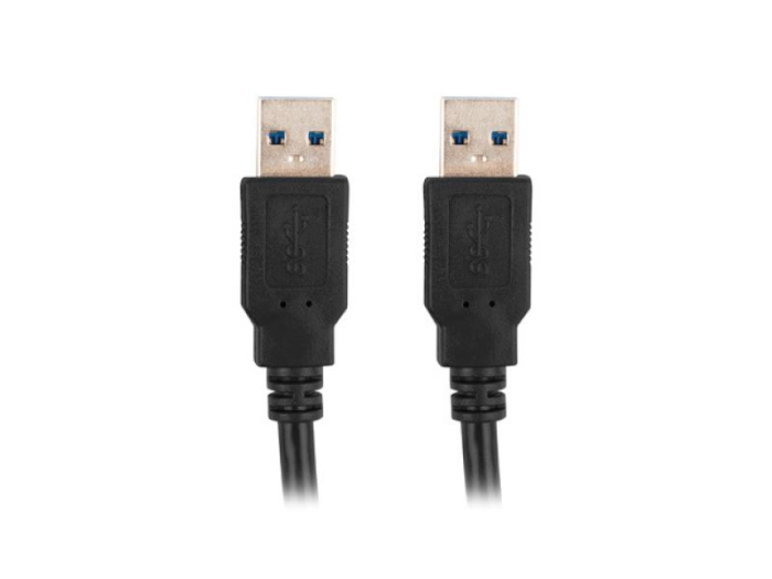 Cablu USB-A M/M 3.0 1,8 m negru [1]