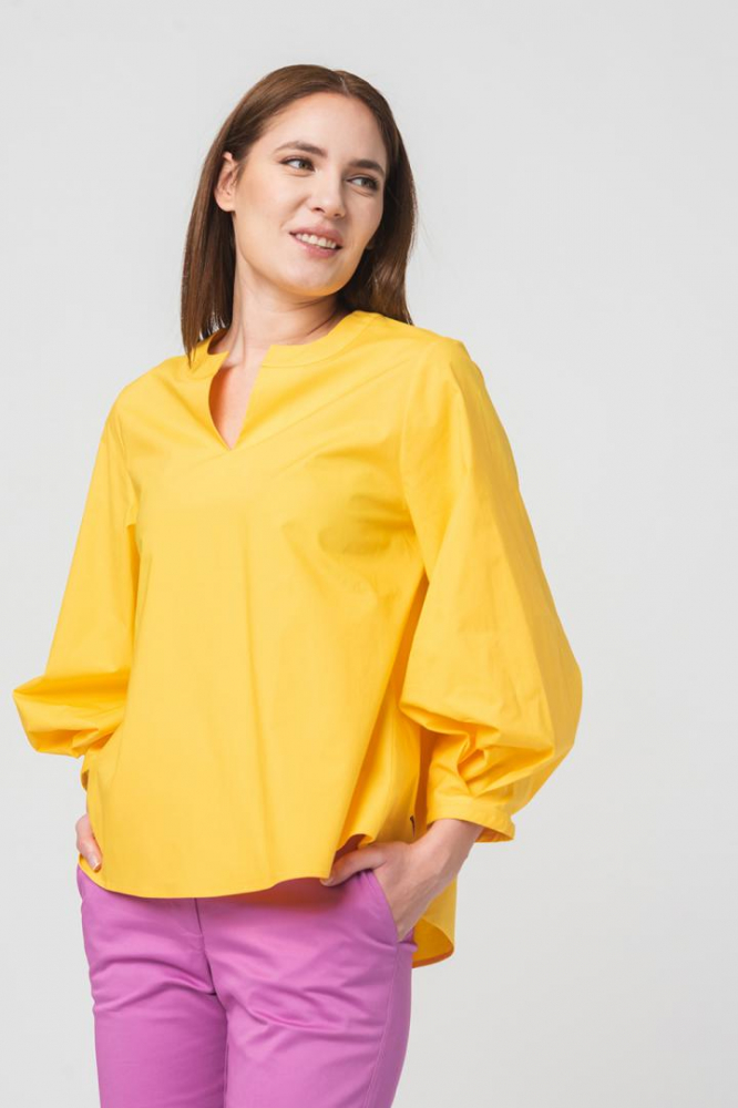 CAMASA CASUAL FEMEI YELLOW XS [1]