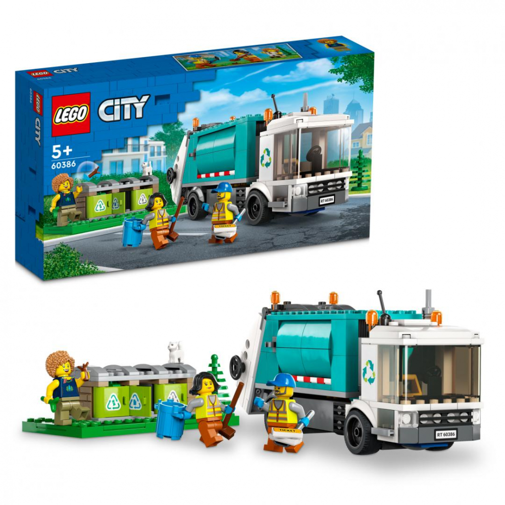 CAMION DE RECICLARE, LEGO 60386 [3]