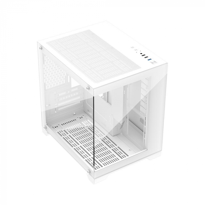 Carcasa 1STPLAYER Gaming MV5 TP WHITE [2]