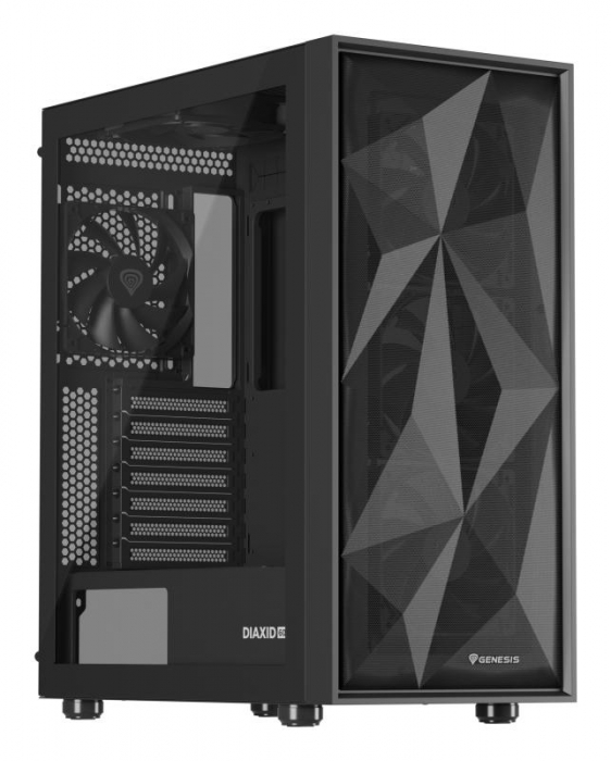 Carcasa GENESIS DIAXID 605F MID TOWER BL [8]