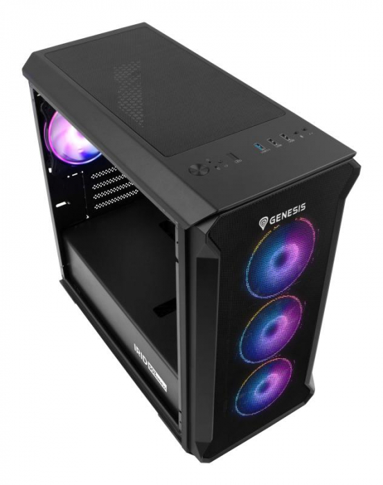 Carcasa GENESIS IRID 503 ARGB V2 MINI BL [4]