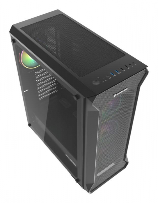 Carcasa GENESIS IRID 505 ARGB V2 MID BLA [5]