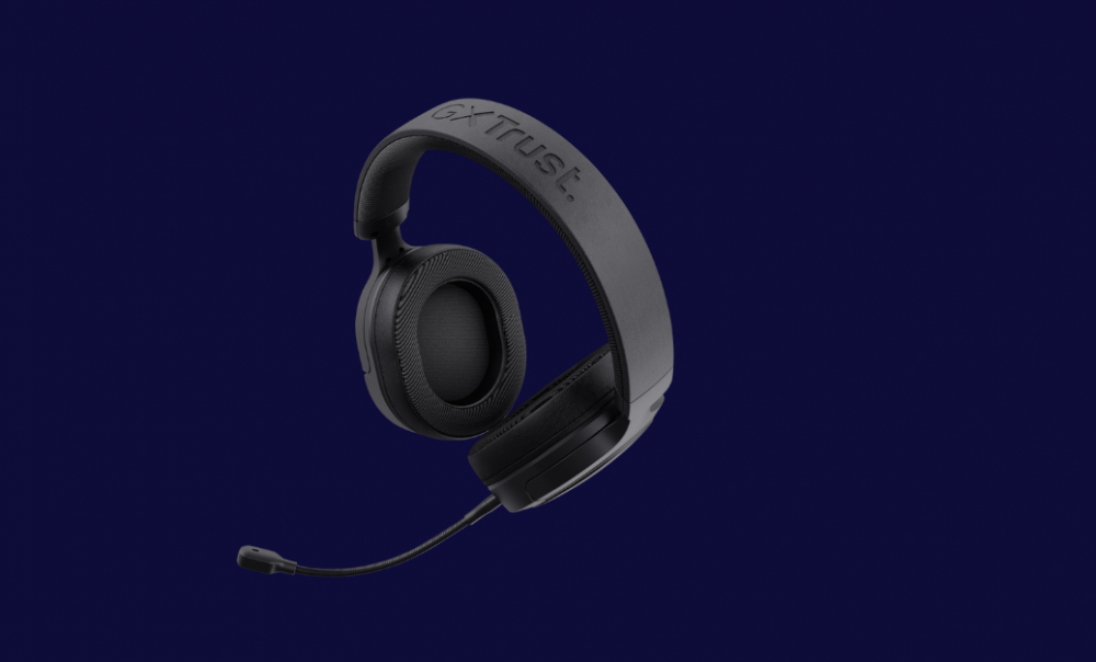 Casti Trust GXT 498 Forta cu fir, negru [2]