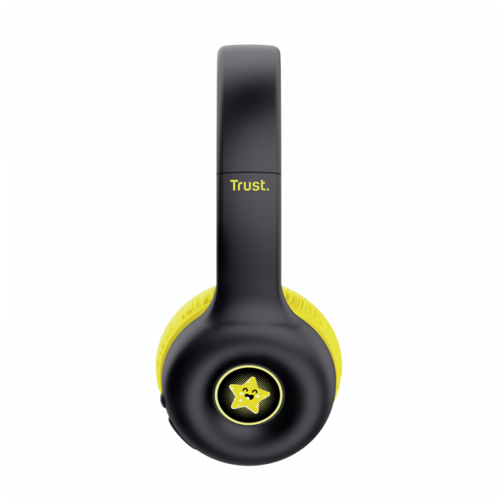 Casti Trust Nouna WS kids, negru [4]