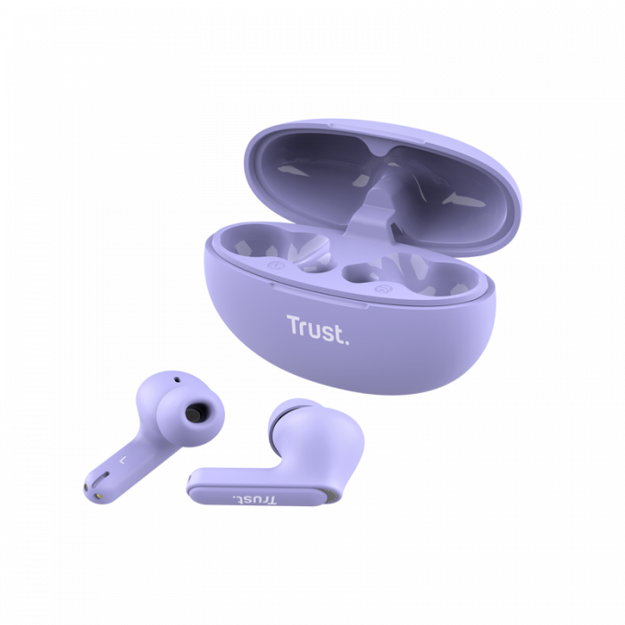 Casti Trust Yavi earbuds BT,Â mov [3]