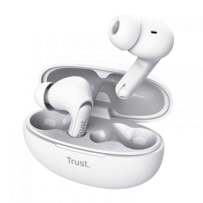Casti Trust Yavi earbuds BT,Â negru [1]