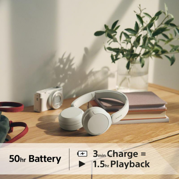 Casti Wireless Over-Ear Sony WHCH520W [7]