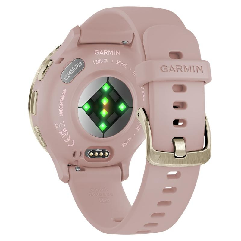 Ceas Garmin Venu 3S Pink Dawn/Soft Gold [3]