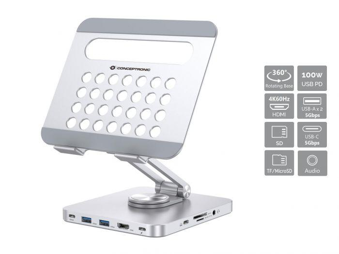Conceptronic USBC DOCKINGSTATION DONN26G [4]
