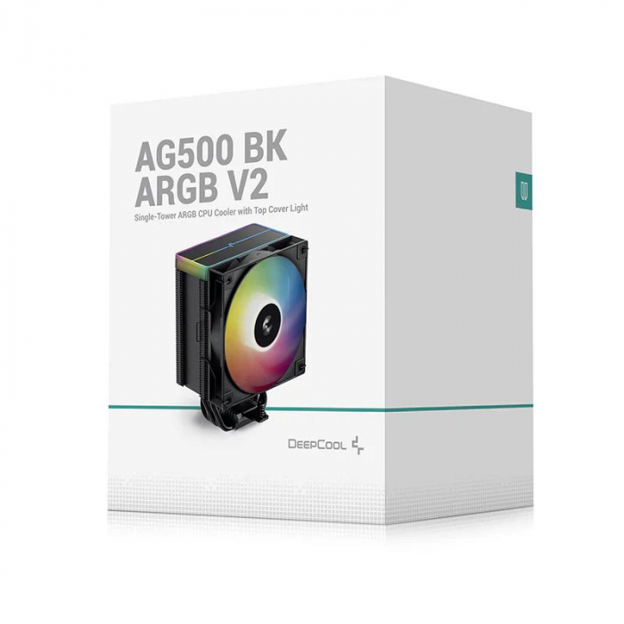 CPU COOLER DEEPCOOL AG500 ARGB V2 BLACK [6]