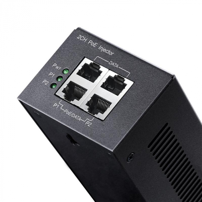 CUDY 2-Channel 30W Gigabit PoE+/PoE Inje [4]