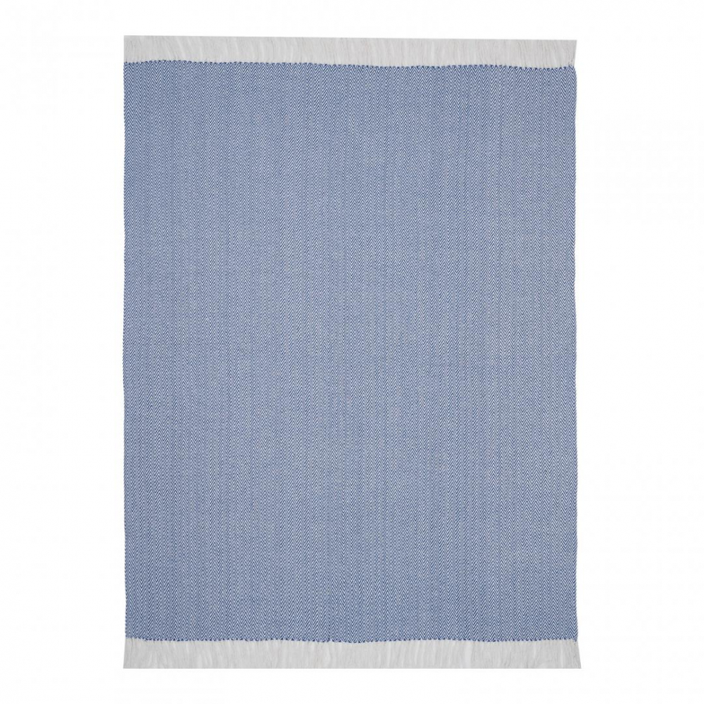 CUVERTURA PLED 160X200 CM ZIG BLUE [2]