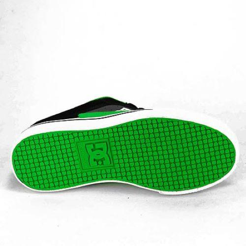 DC SHOES YOUTH COLE PRO GREY/GREEN, 32.5 [3]