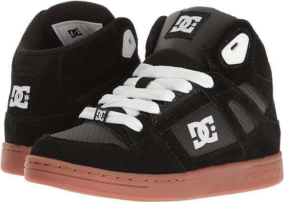 DC SHOES YOUTH REBOUND SE BLACK/GUM, 30. [1]
