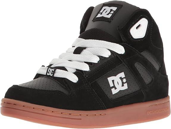 DC SHOES YOUTH REBOUND SE BLACK/GUM, 30. [5]