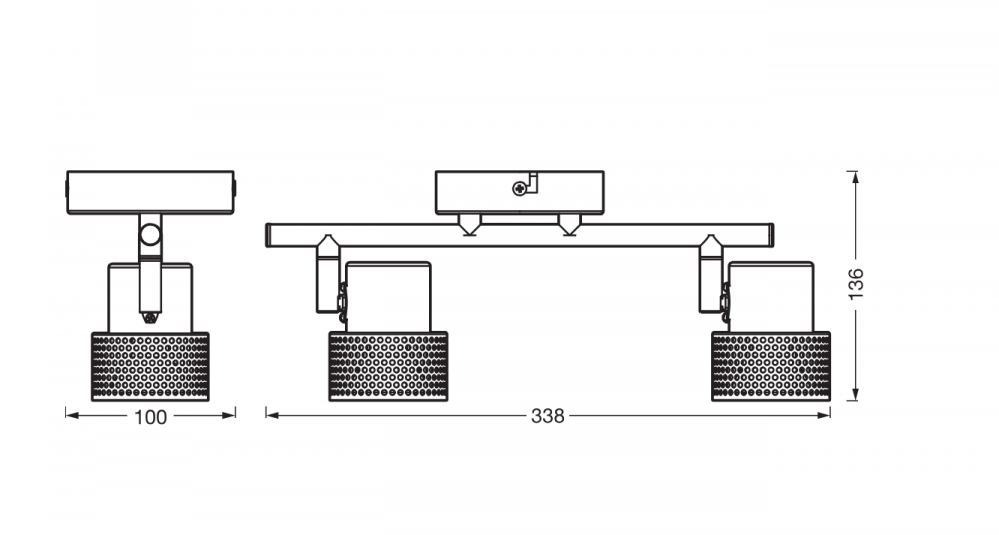 DECOR SPOT CORK 2X3.4W 927 GU10 WT LEDV [3]