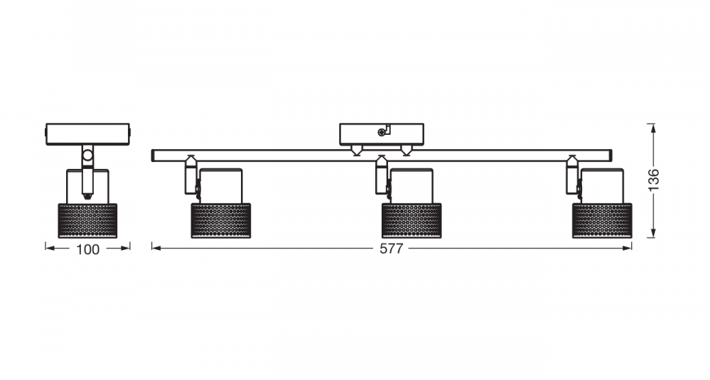 DECOR SPOT CORK 3X3.4W 927 GU10 WT LEDV [3]