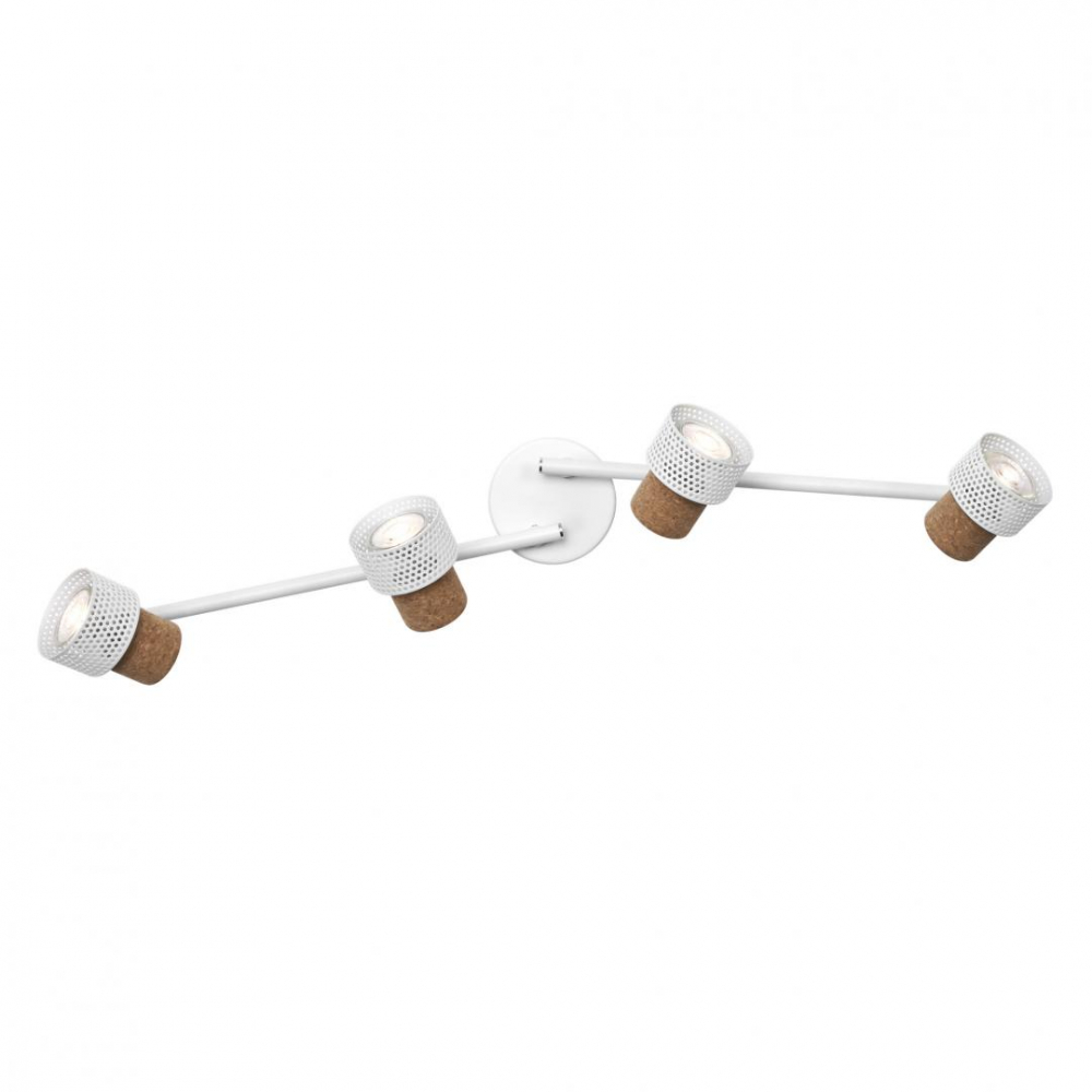 DECOR SPOT CORK 4X3.4W 927 GU10 WT LEDV [2]
