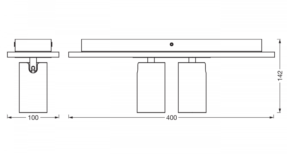 DECOR SPOT MERCURY 2X3.4W927GU10 BKLEDV [3]