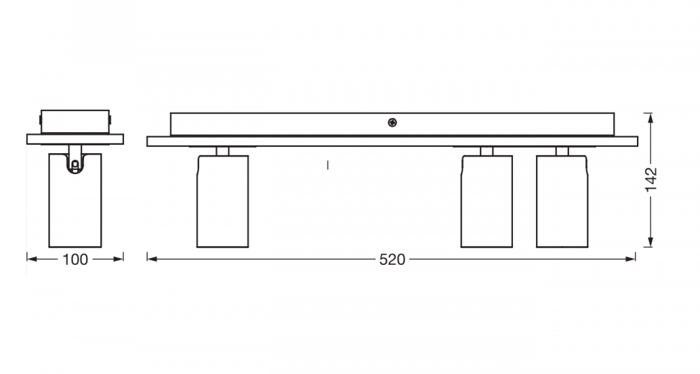 DECOR SPOT MERCURY 3X3.4W927GU10 WTLEDV [3]