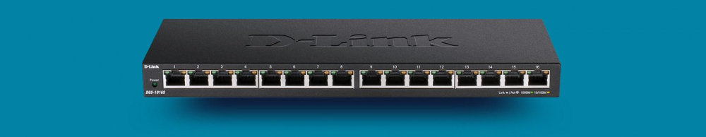 DLINK 16P-GB UNMNGD DESKTOP SWITCH [1]