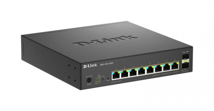 DLINK SW 8P-GB 2P-SFP SMART MANAGED POE [3]