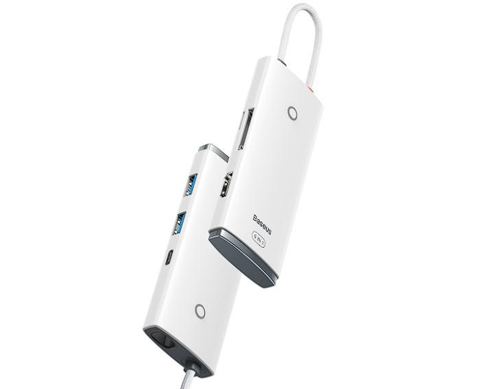 Dock. Station Baseus Lite CD inclus, alb [3]