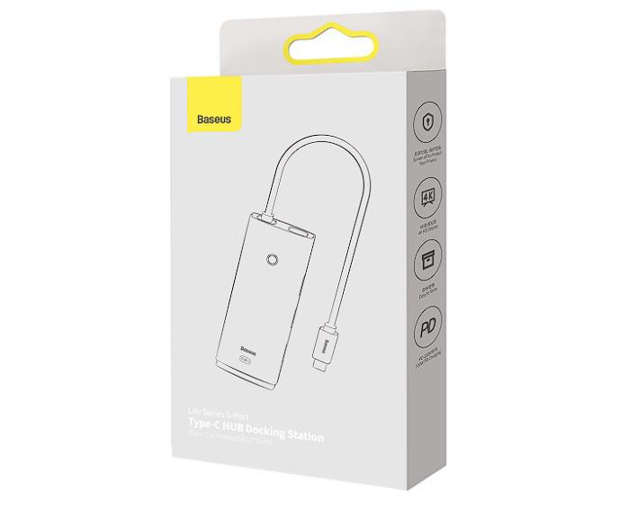 Docking Station Baseus Lite, alb [3]