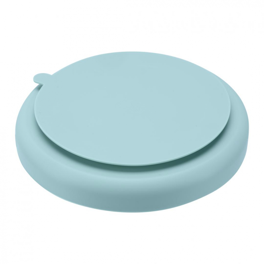 Farfurie silicon cu ventuza,blue,U-Grow [2]