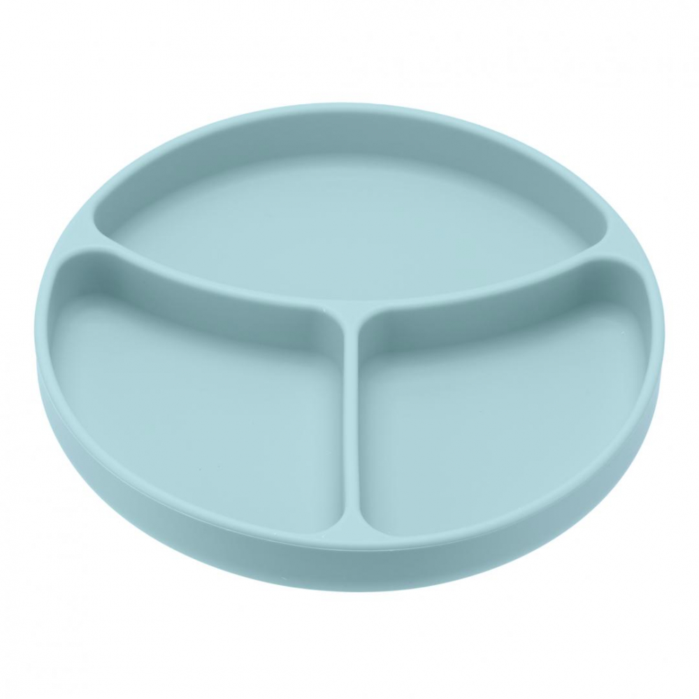 Farfurie silicon cu ventuza,blue,U-Grow [1]