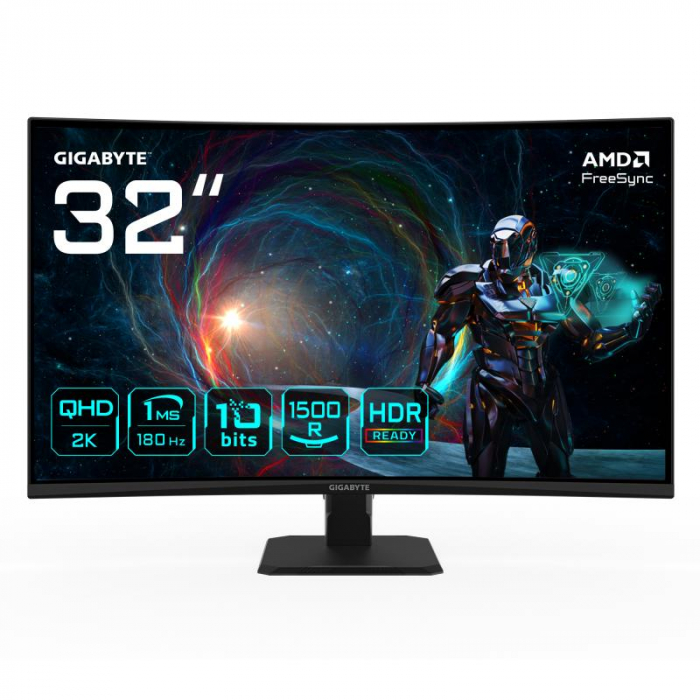 GIGABYTE GS32QCA Gaming Monitor 31.5" [2]
